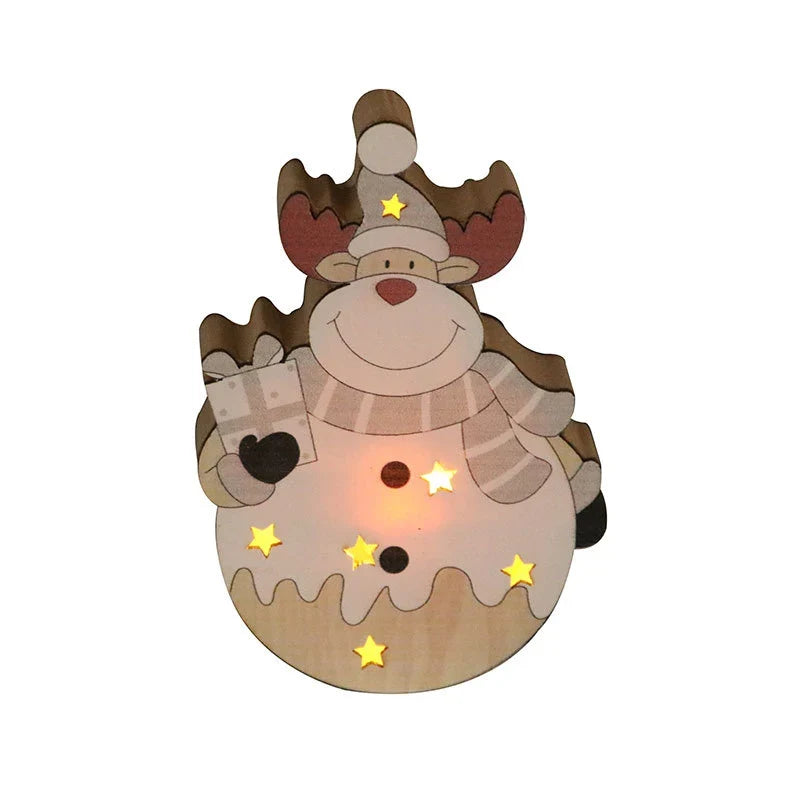 Christmas Tabletop Figurine LED Light-Up & Battery Operated