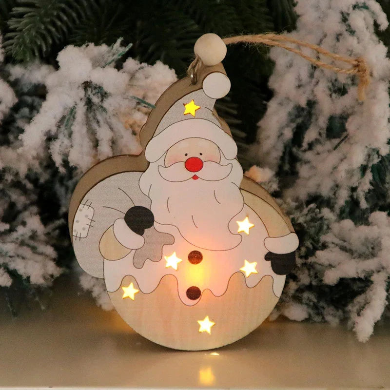 Christmas Tabletop Figurine LED Light-Up & Battery Operated