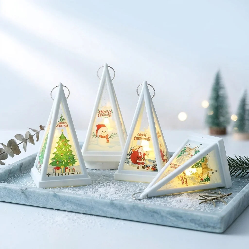 Christmas Tree Decoration Warm LED Durable Indoor