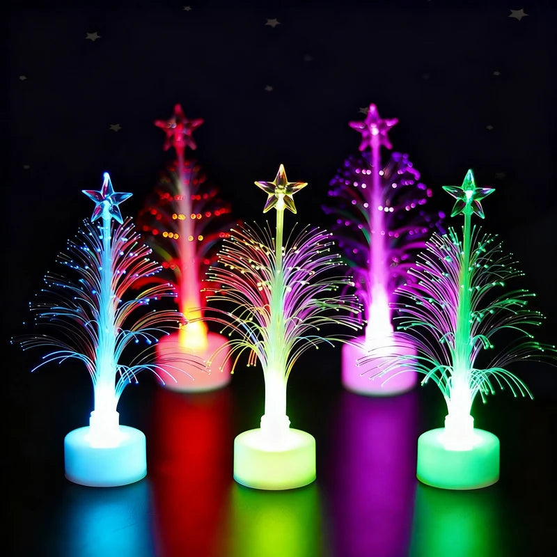 Christmas Tree Fiber-Optic Color-Changing Energy-Efficient LED