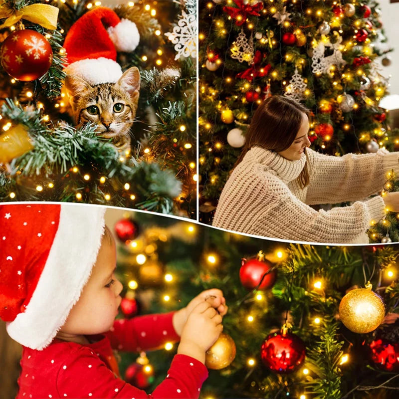 Christmas Tree Lights Cascading LED With Remote Control