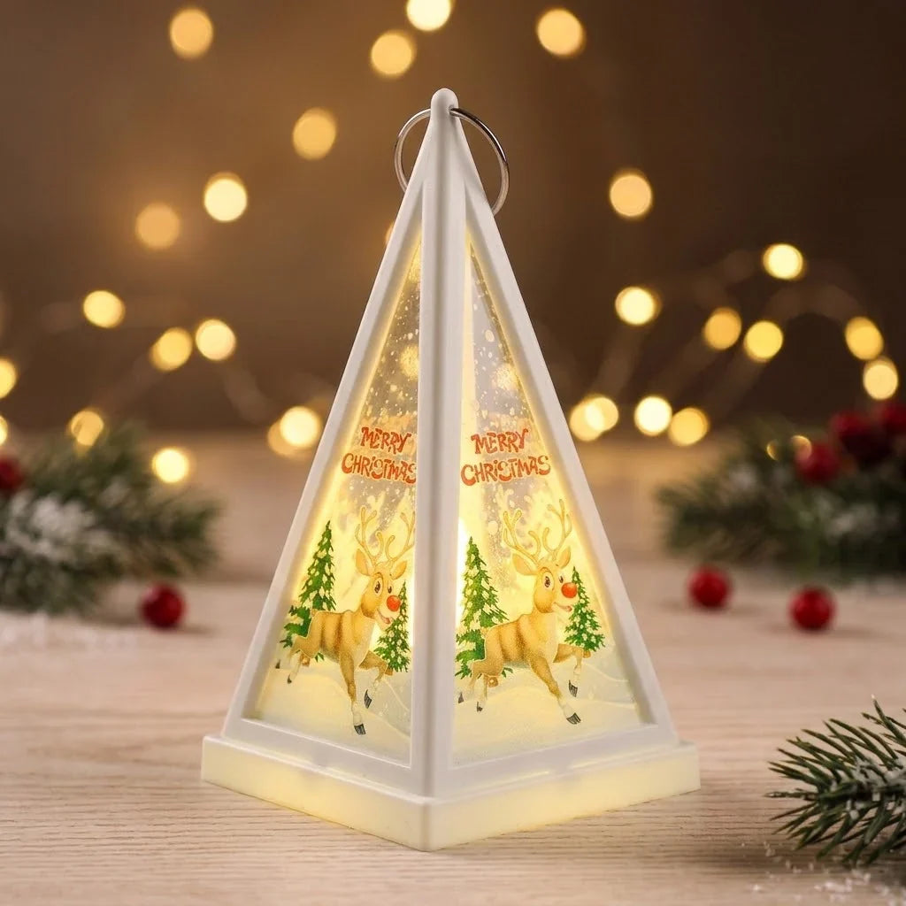 Christmas Tree Lights Tree-Shaped Warm LED