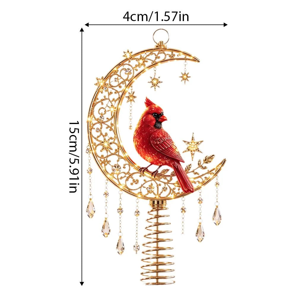 Christmas Tree Topper Lighted Holiday Keepsake Decor