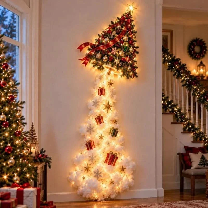 Christmas Wall Light LED Space-Saving Festive Decor