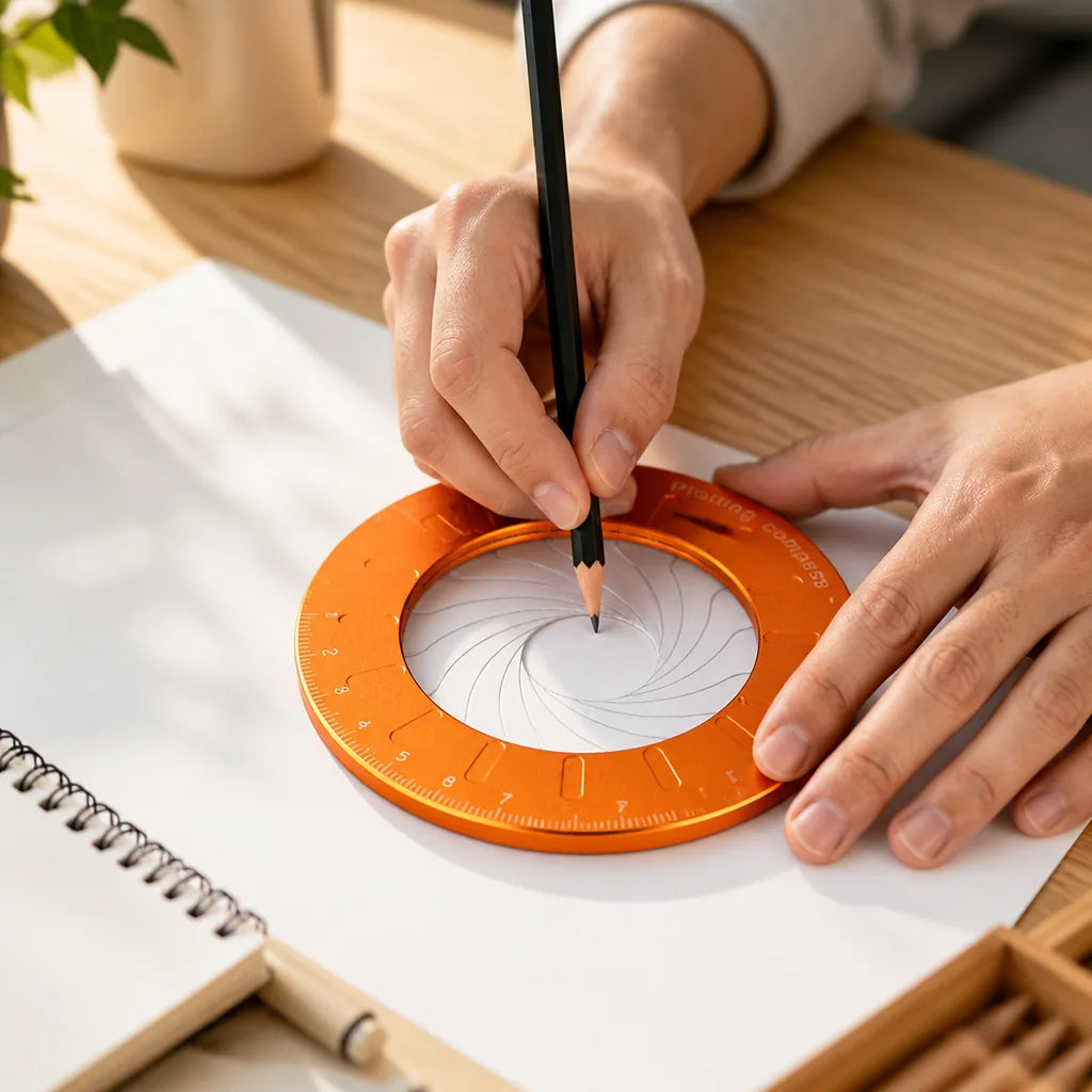 Circle Drawing Tool Adjustable Aluminum & Stainless Steel