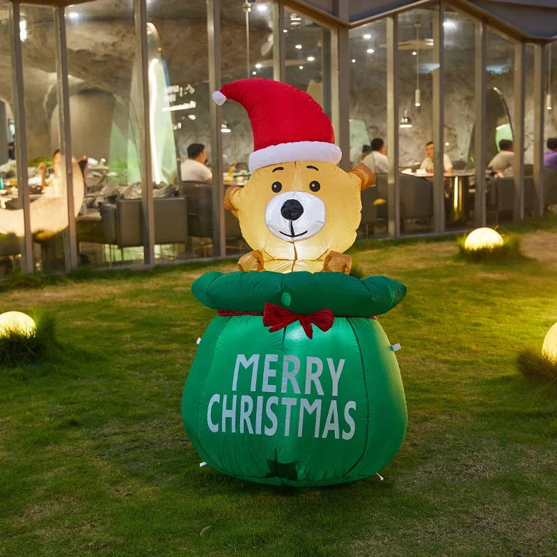Climbing Santa Decoration LED Lights Indoor & Outdoor