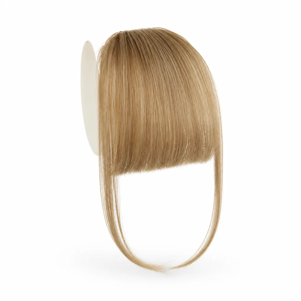 Clip-In Hair Extensions Human Hair Wispy Bangs & Voluminous Curls