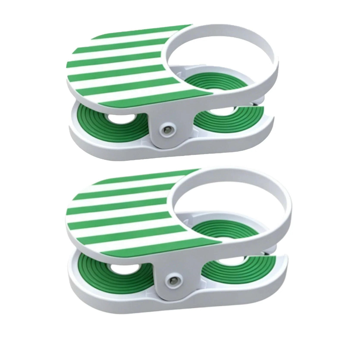 Clip-On Drink Holder Secure Spring Clamp Tool-Free