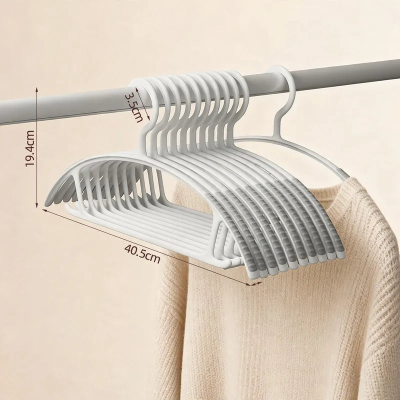 Clothes Hanger Wide Shoulders Non-Slip Slim Design