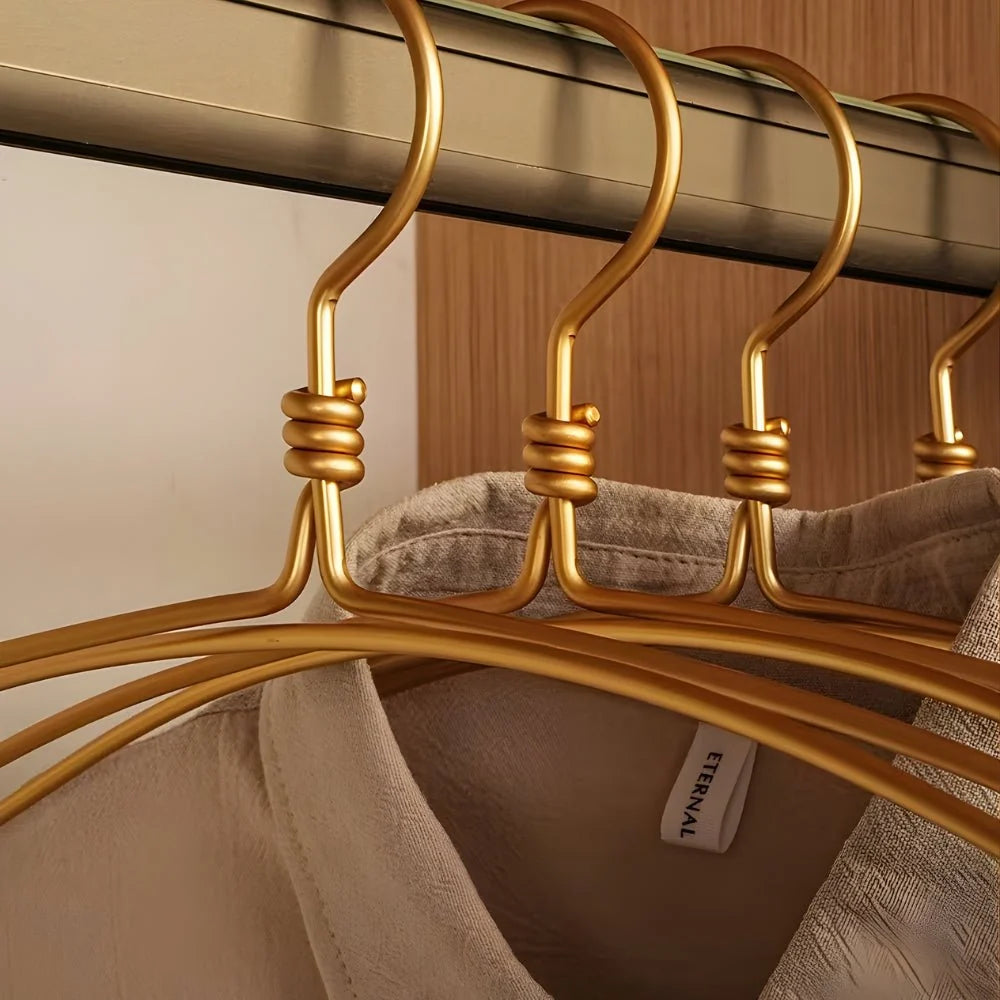 Clothes Hangers Extra-Wide Aluminum Alloy Set of 6
