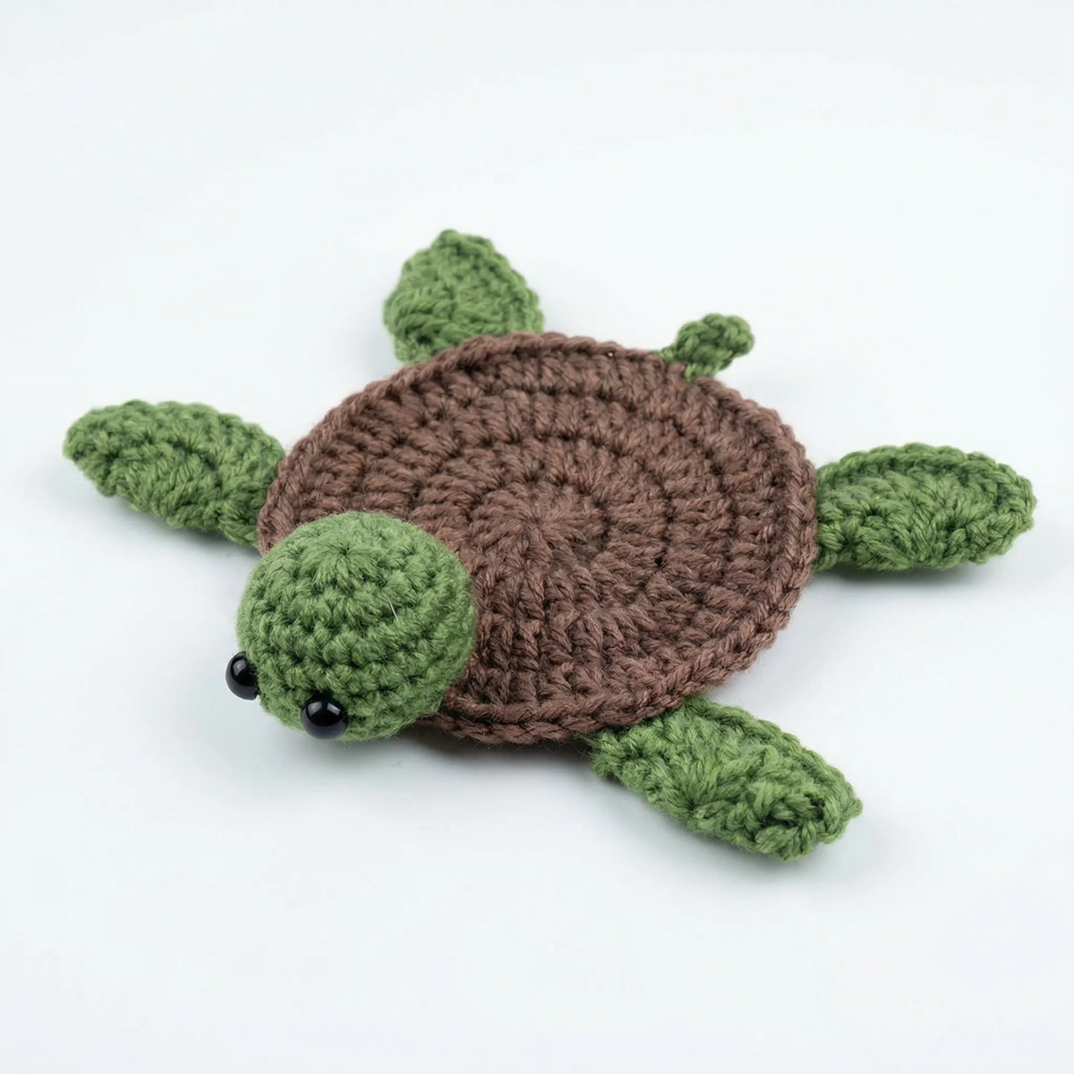 Coaster 3D Knitted Turtle Heat-Resistant Surface Protection