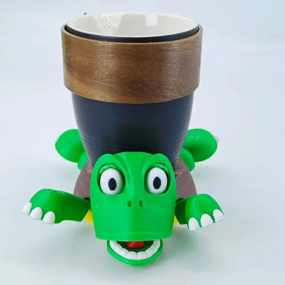 Coaster 3D-Printed Turtle Design Furniture-Protecting