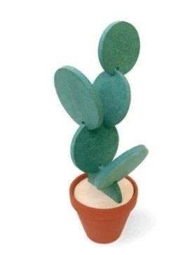 Coaster Set Cactus Design Heat-Resistant Waterproof
