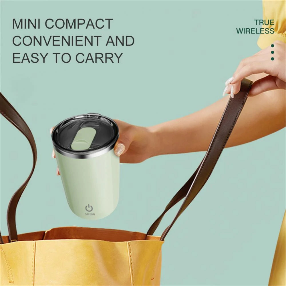 Cocktail Shaker Stainless Steel Waterproof & Rechargeable 350ml