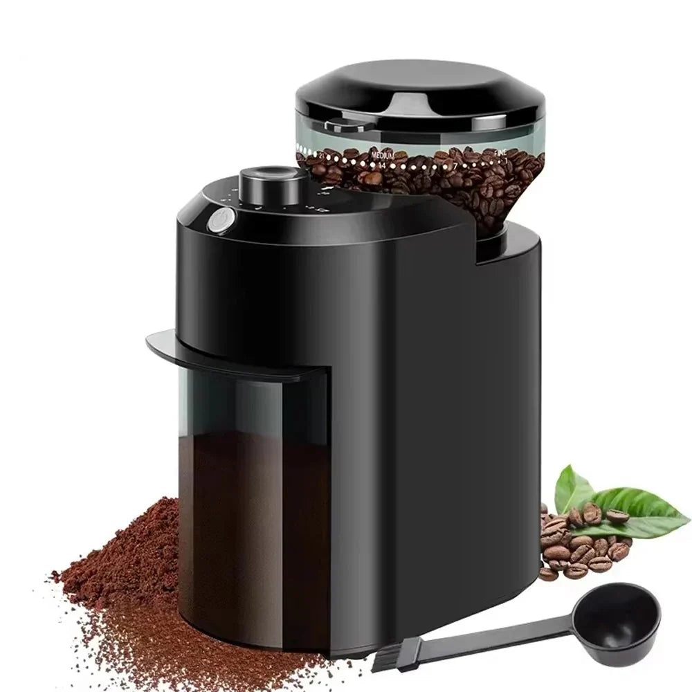 Coffee Grinder 28 Grind Settings Quiet Operation Antistatic Container