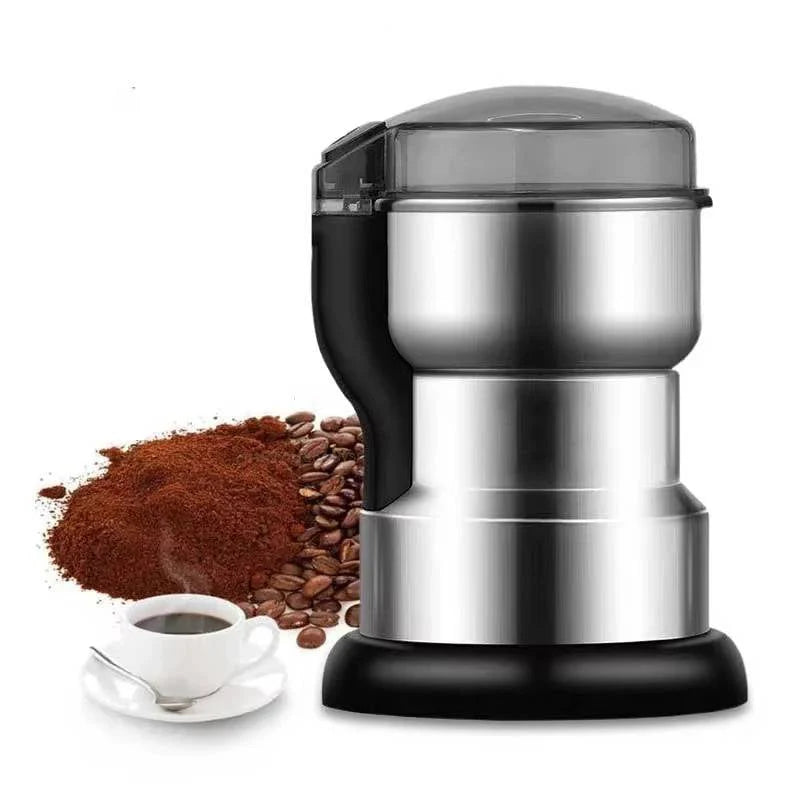 Coffee Grinder 400W 6 Spiral Blades Stainless Steel