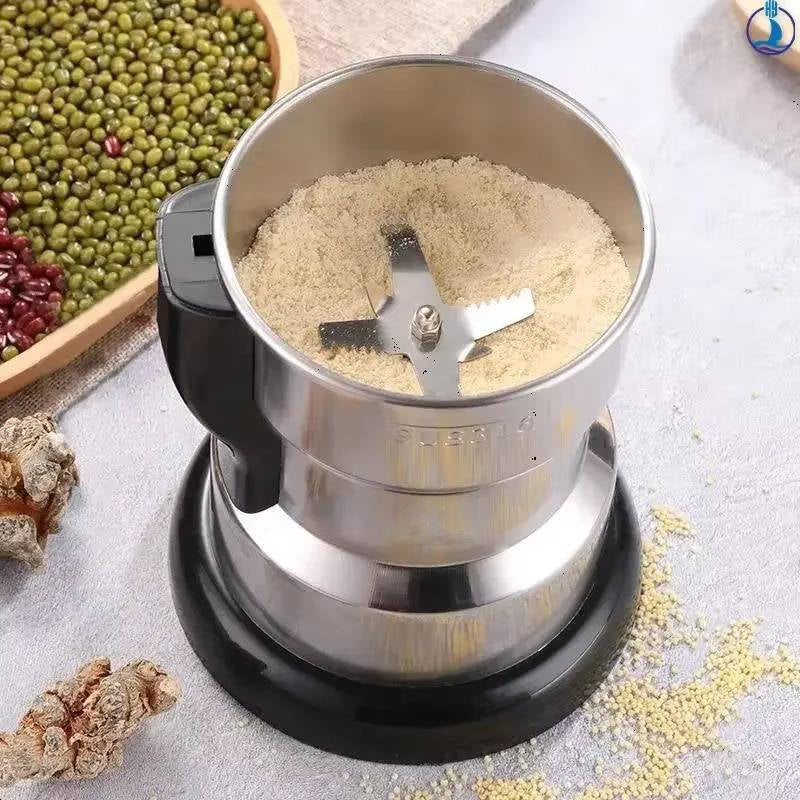 Coffee Grinder 400W 6 Spiral Blades Stainless Steel