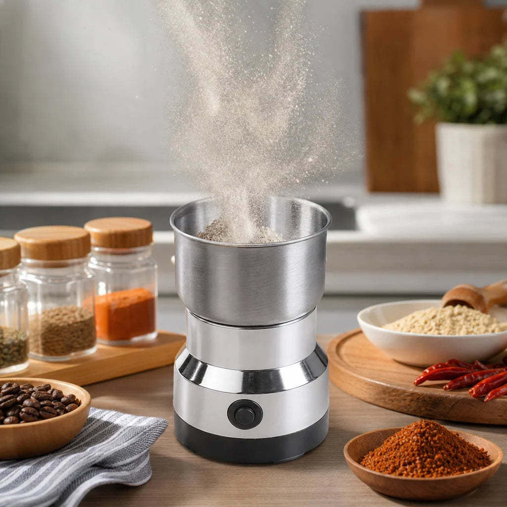 Coffee Grinder Electric Multi-Purpose Compact 10.1 Oz Capacity