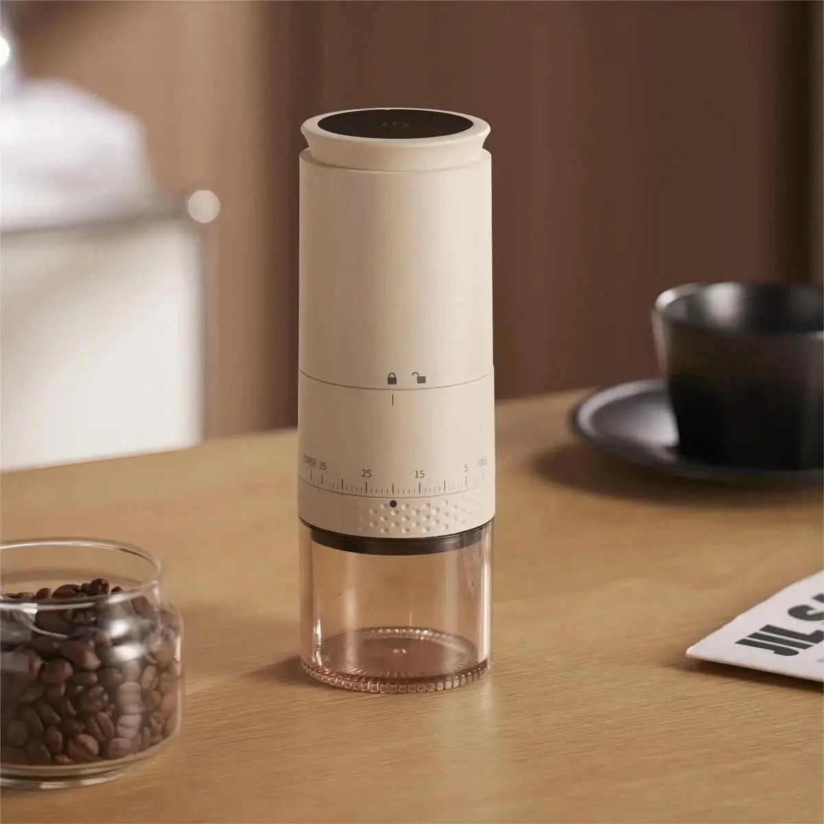 Coffee Grinder Electric USB-C Rechargeable 38 Grind Settings