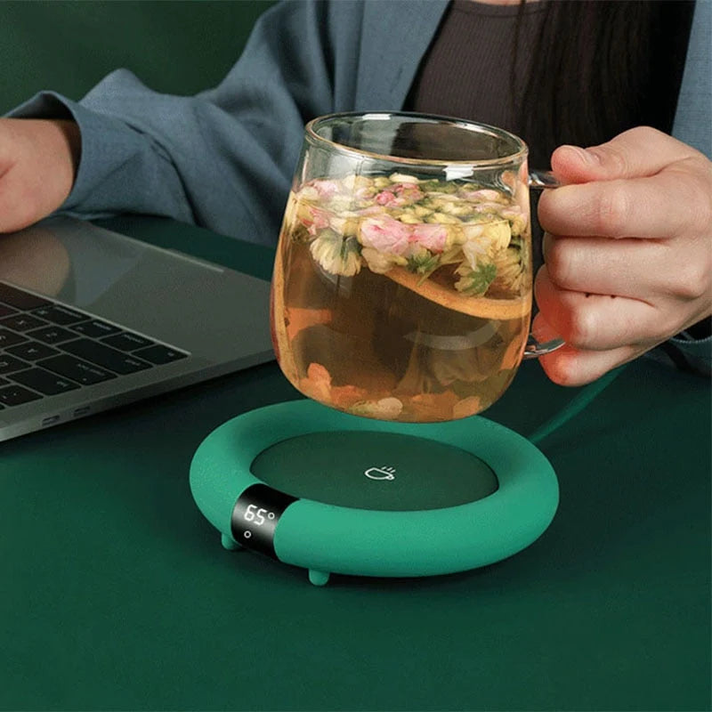 Coffee Mug Warmer 20W Low-Wattage Pastel Design