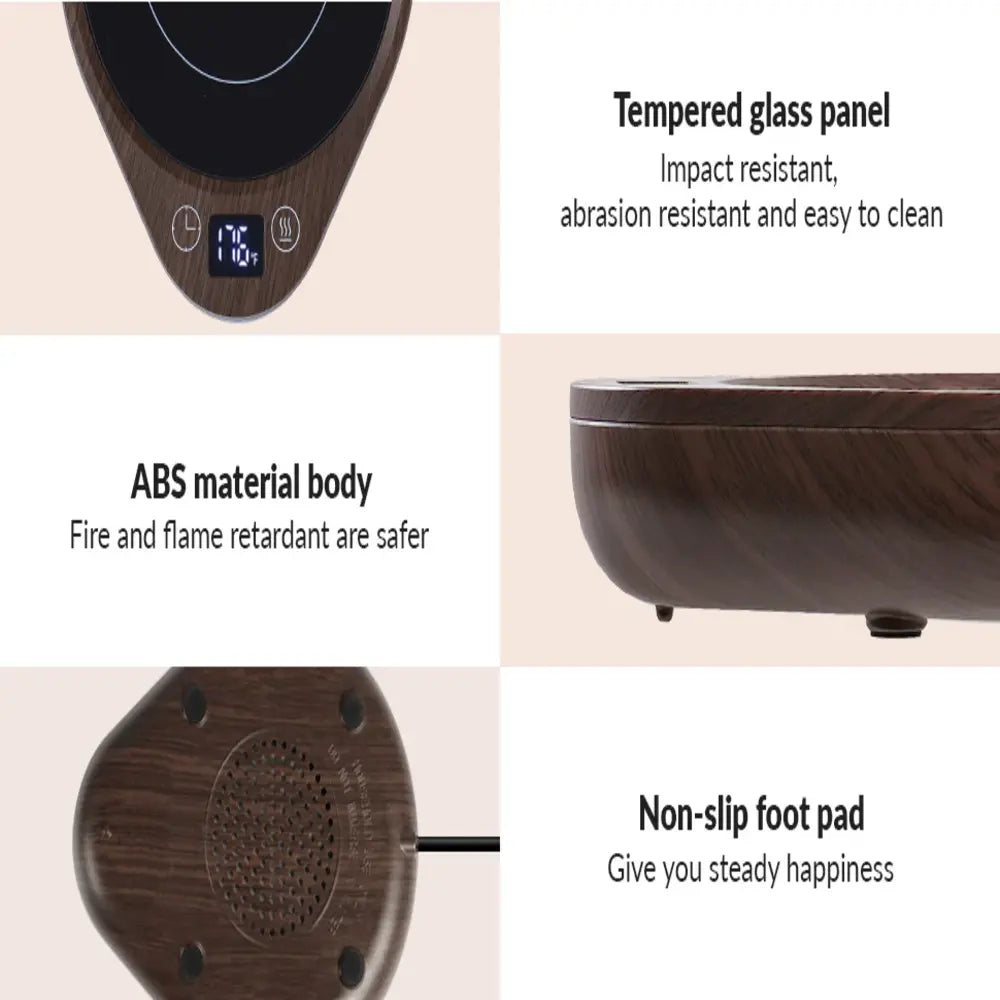Coffee Mug Warmer 3 Heat Settings & Auto Shut-Off