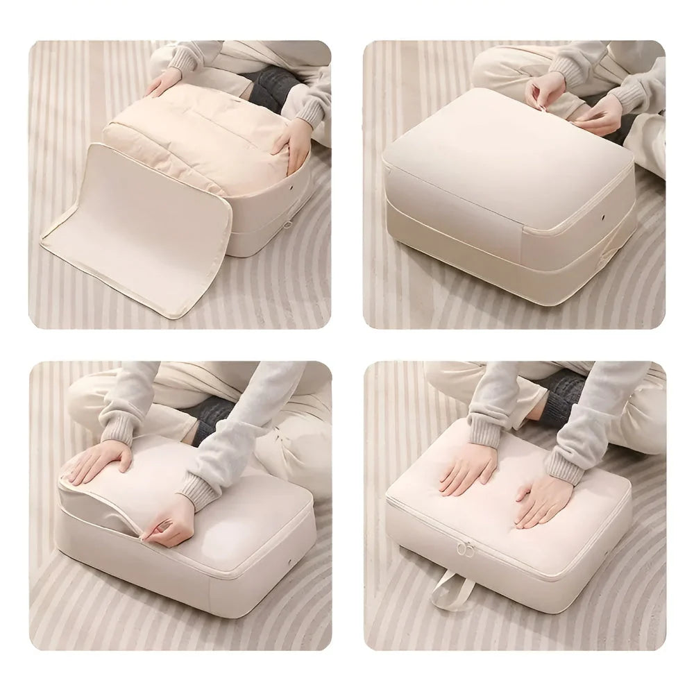 Compression Bags Vacuum & Hand-Roll Space-Saving