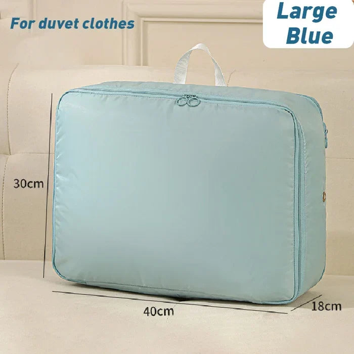 Compression Storage Bag Built-In Zipper Moisture-Resistant Ripstop Polyester