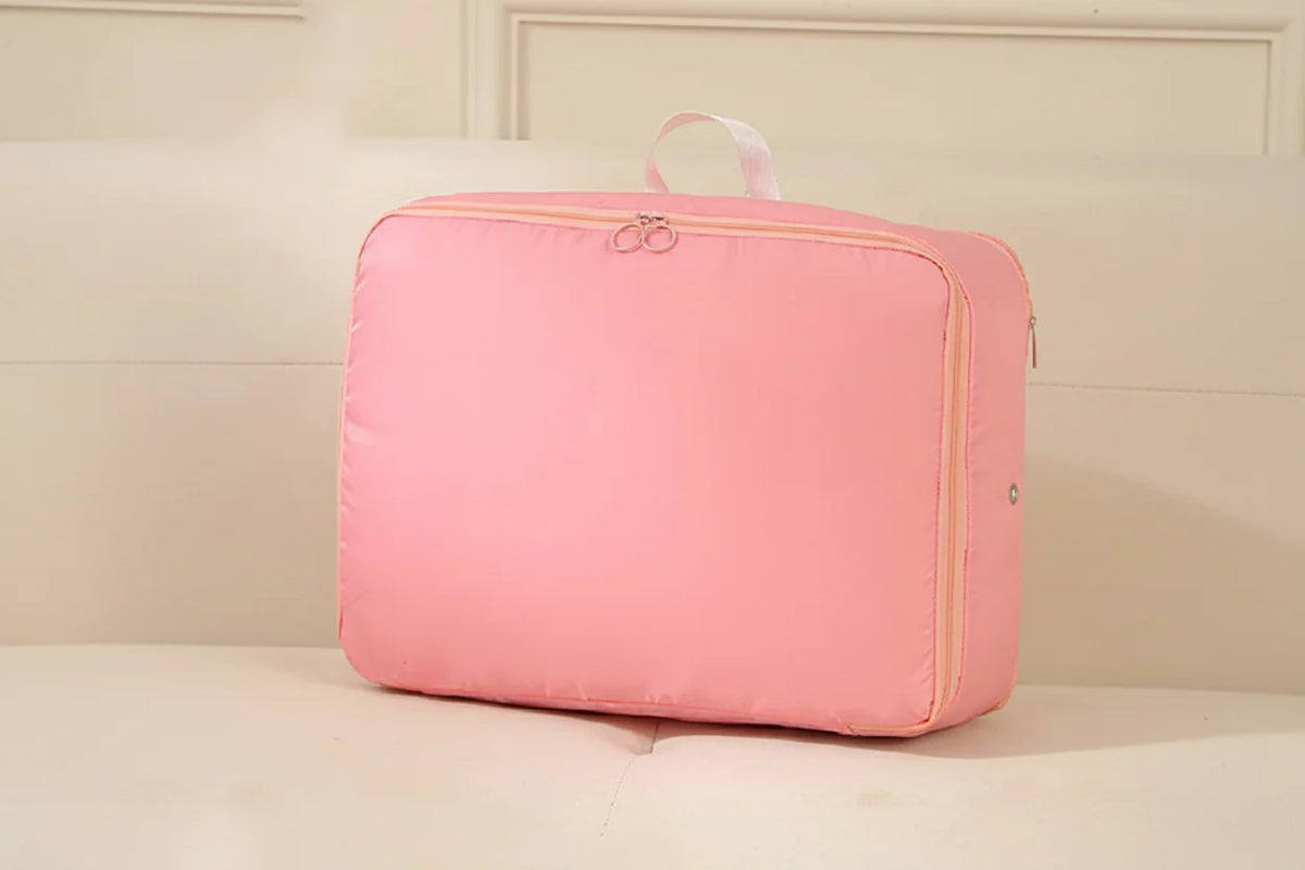 Compression Storage Bag Built-In Zipper Moisture-Resistant Ripstop Polyester