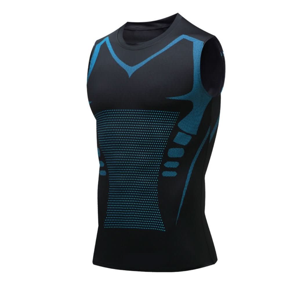 Compression Vest Core & Back Support Breathable Fabric