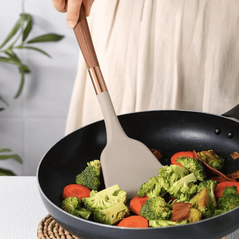 Cooking Utensil Set Silicone Heat-Resistant Set of 10