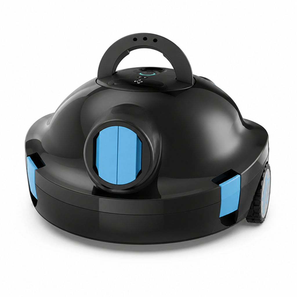 Cordless 90-Minute Dual-Suction Robotic Pool Cleaner