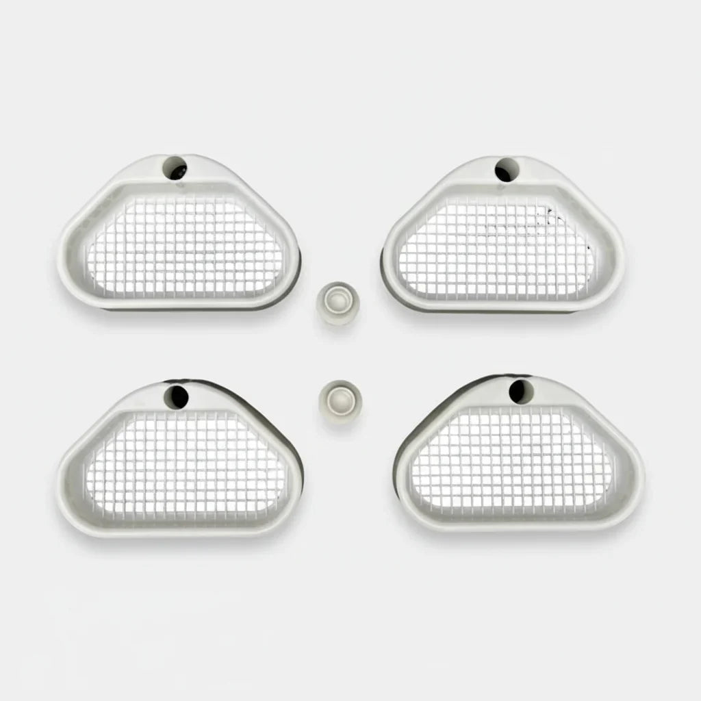 Corner Shower Shelf No-Drill Tension Pole Adjustable Shelves