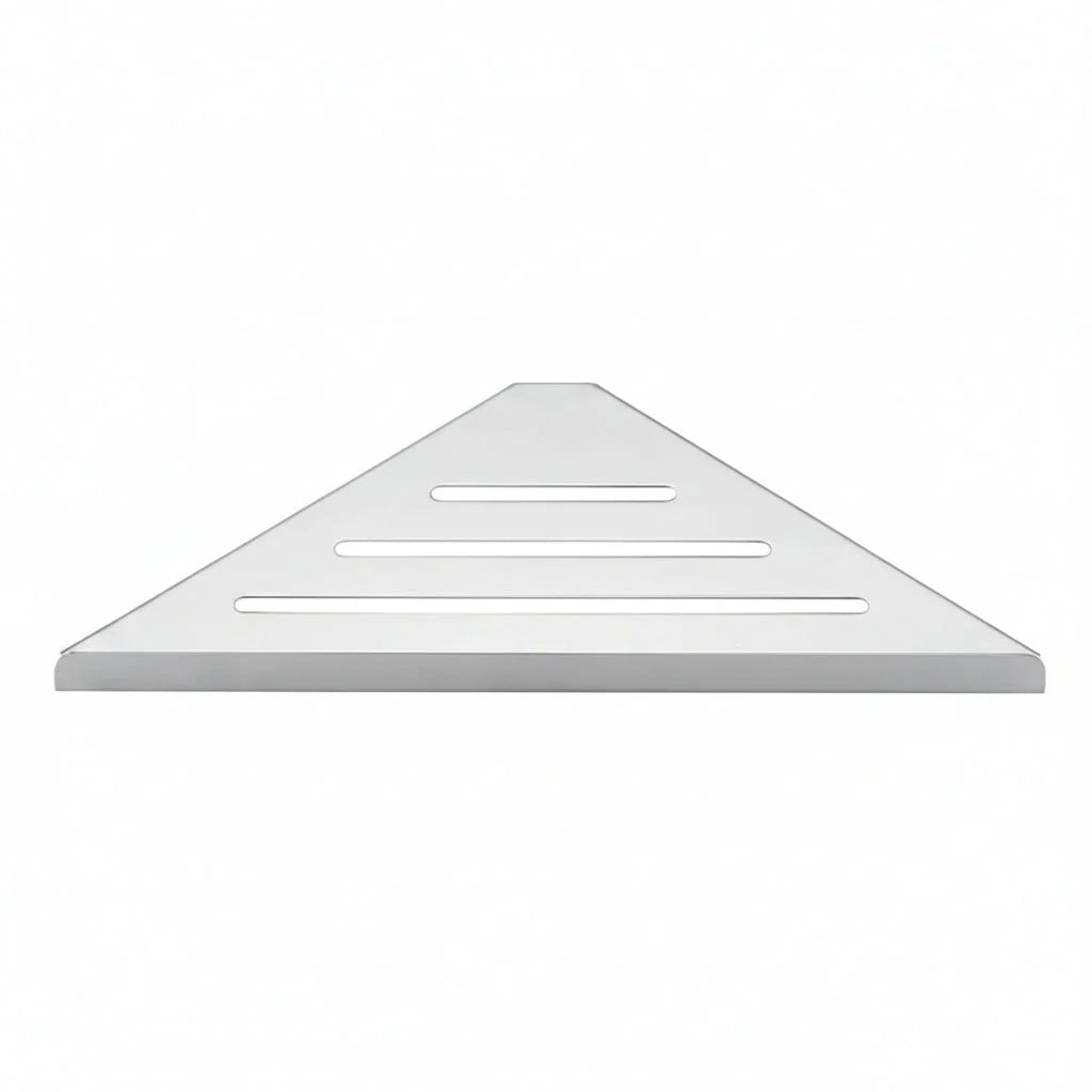 Corner Shower Shelf Stainless Steel with Drainage