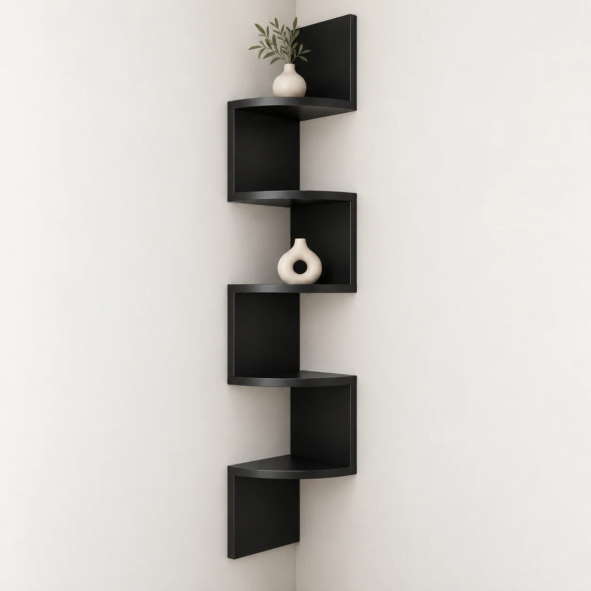 Corner Wall Shelf Multi-Tier Space-Saving Storage
