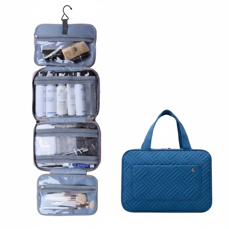 Cosmetic Organizer Compact Travel 4 Compartments