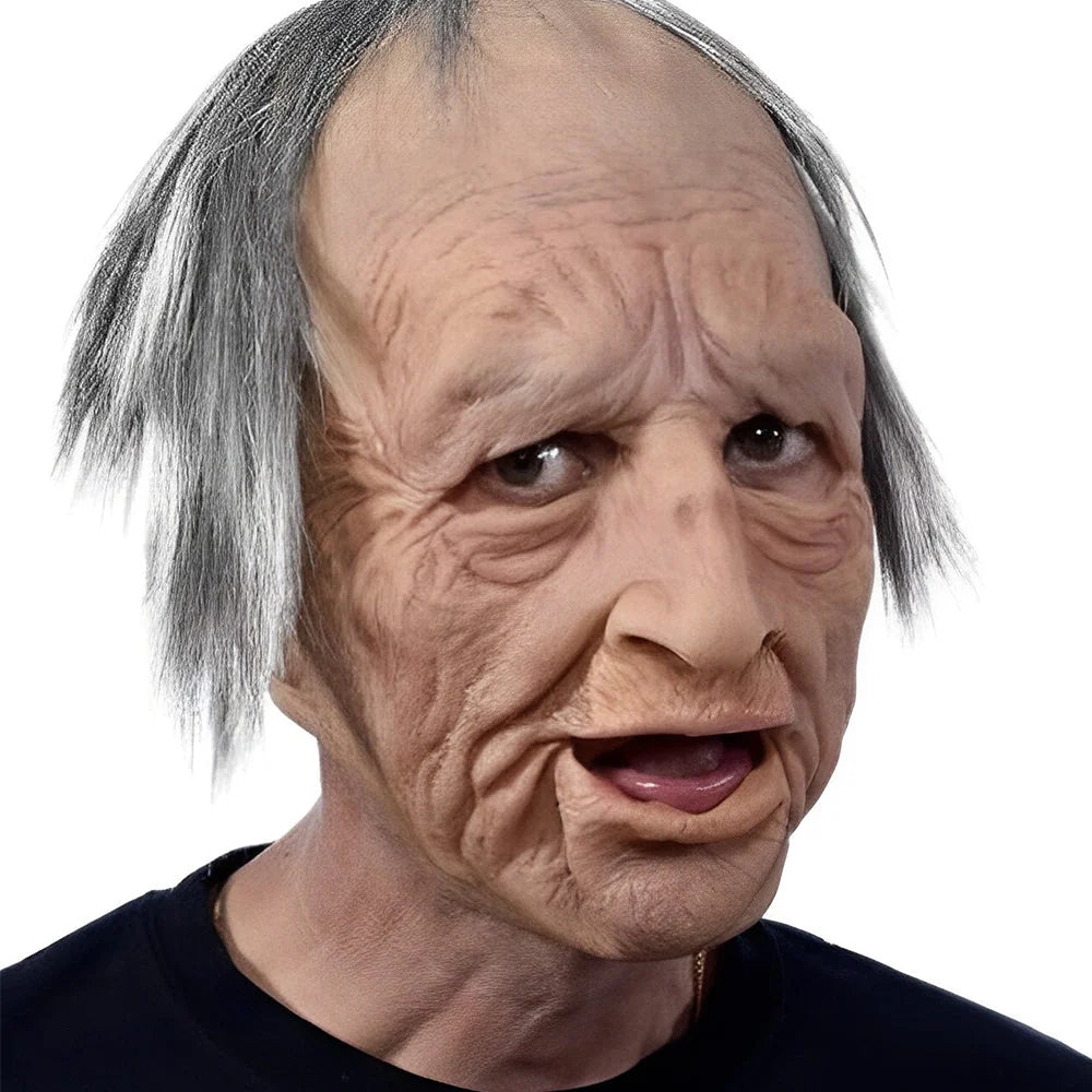 Costume Face Mask Realistic Movable Mouth Handcrafted Details