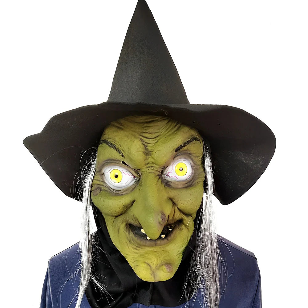Costume Face Mask Realistic Movable Mouth Handcrafted Details