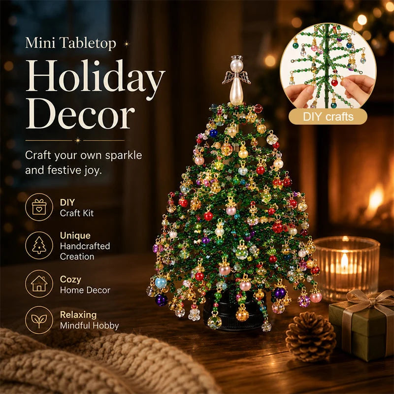 Craft Kit Beaded Tree DIY Tabletop Decoration