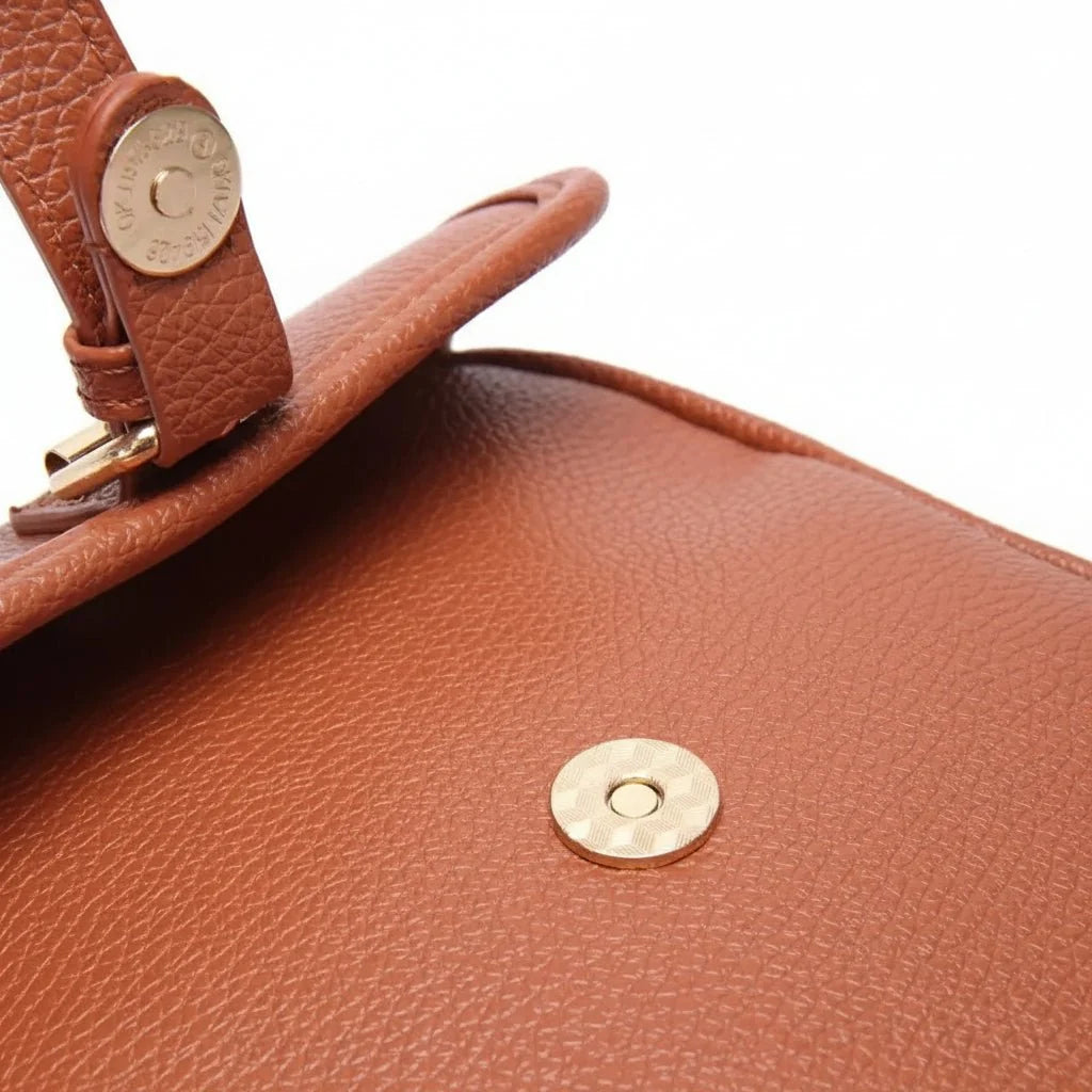 Crossbody Bag Anti-Theft Zippers Adjustable Strap