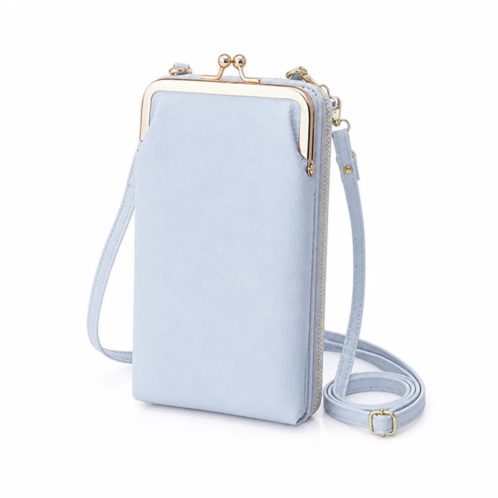 Crossbody Phone Bag Detachable Strap & Card Slots