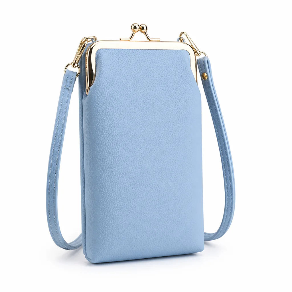 Crossbody Phone Bag Detachable Strap & Card Slots