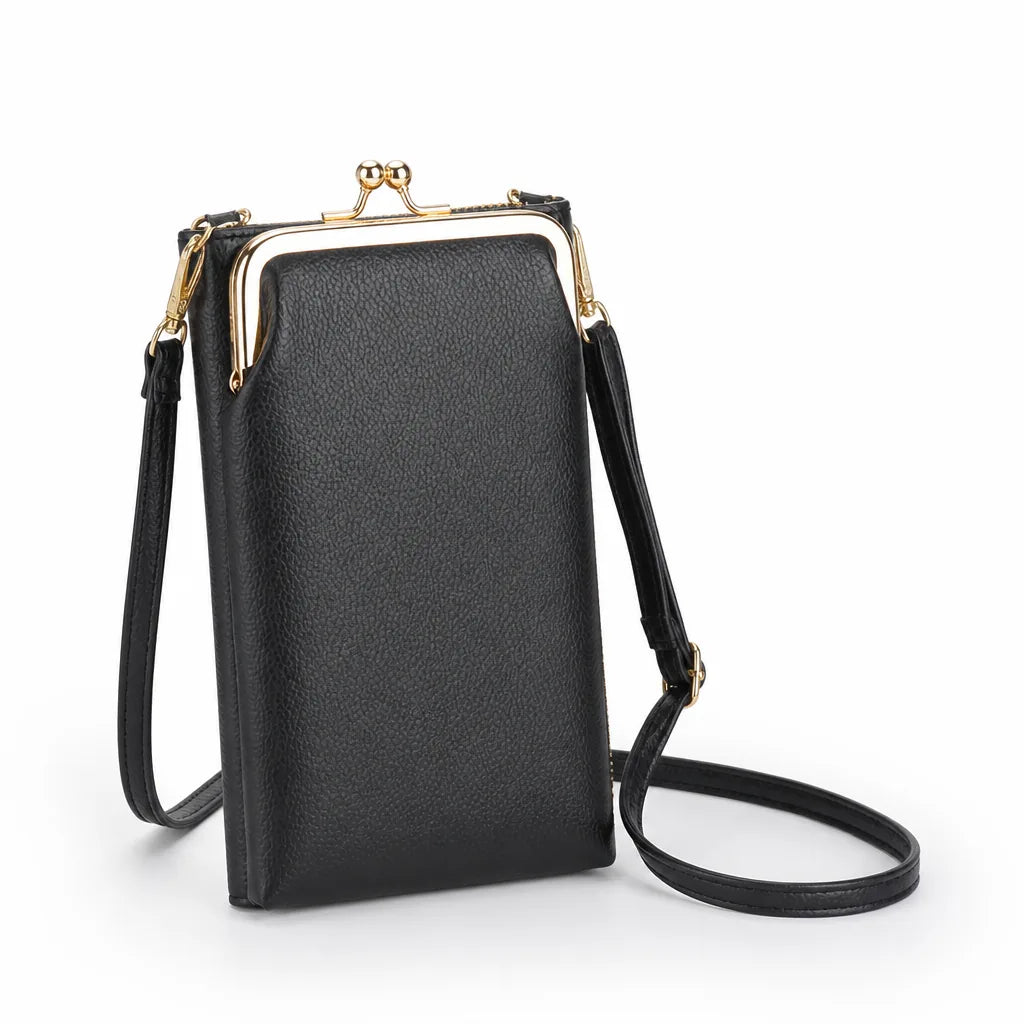 Crossbody Phone Bag Detachable Strap & Card Slots