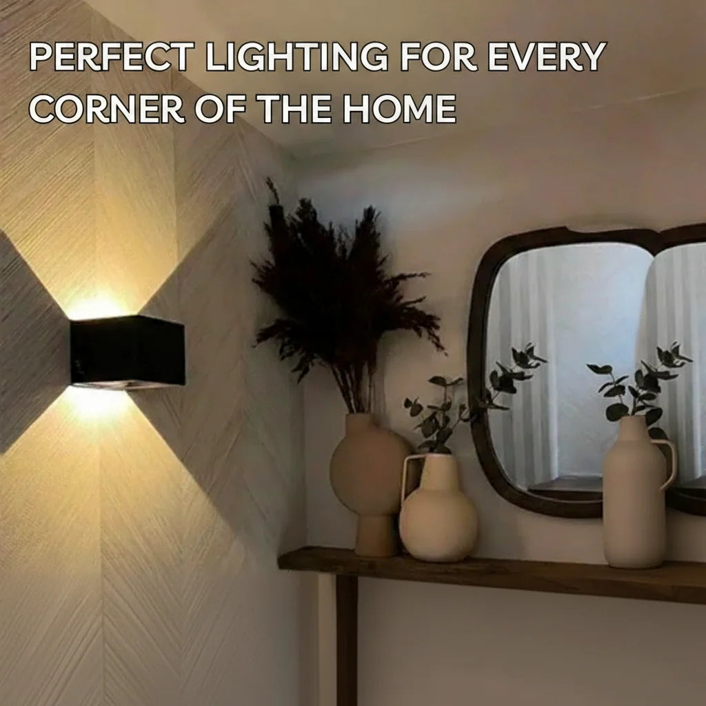 Cube Wall Light Motion Sensor & USB Rechargeable