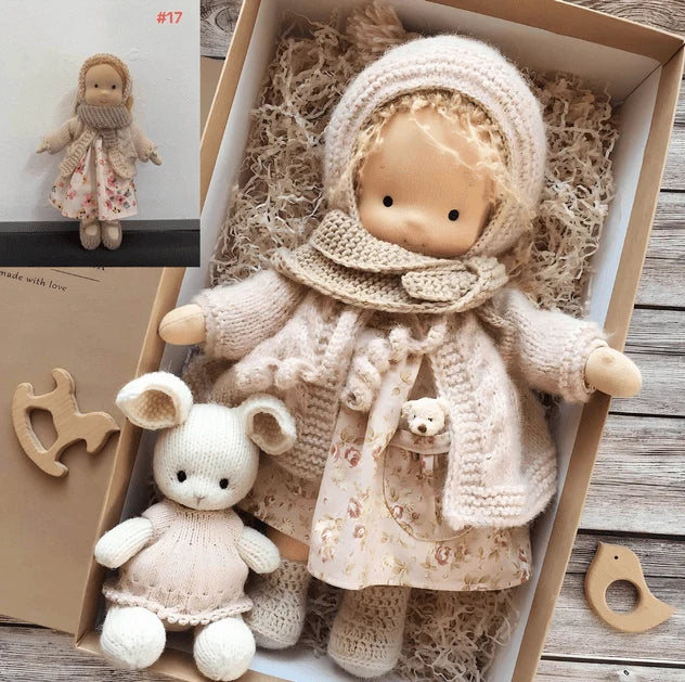 Cuddle Doll Handmade Soft Hypoallergenic Fabric