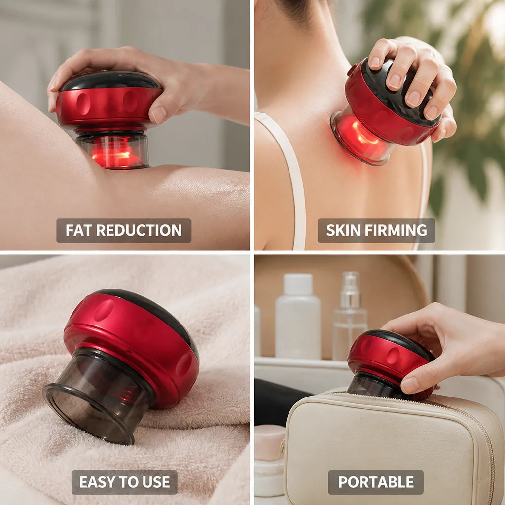 Cupping Massager Handheld Skin-Firming & Fat-Reducing