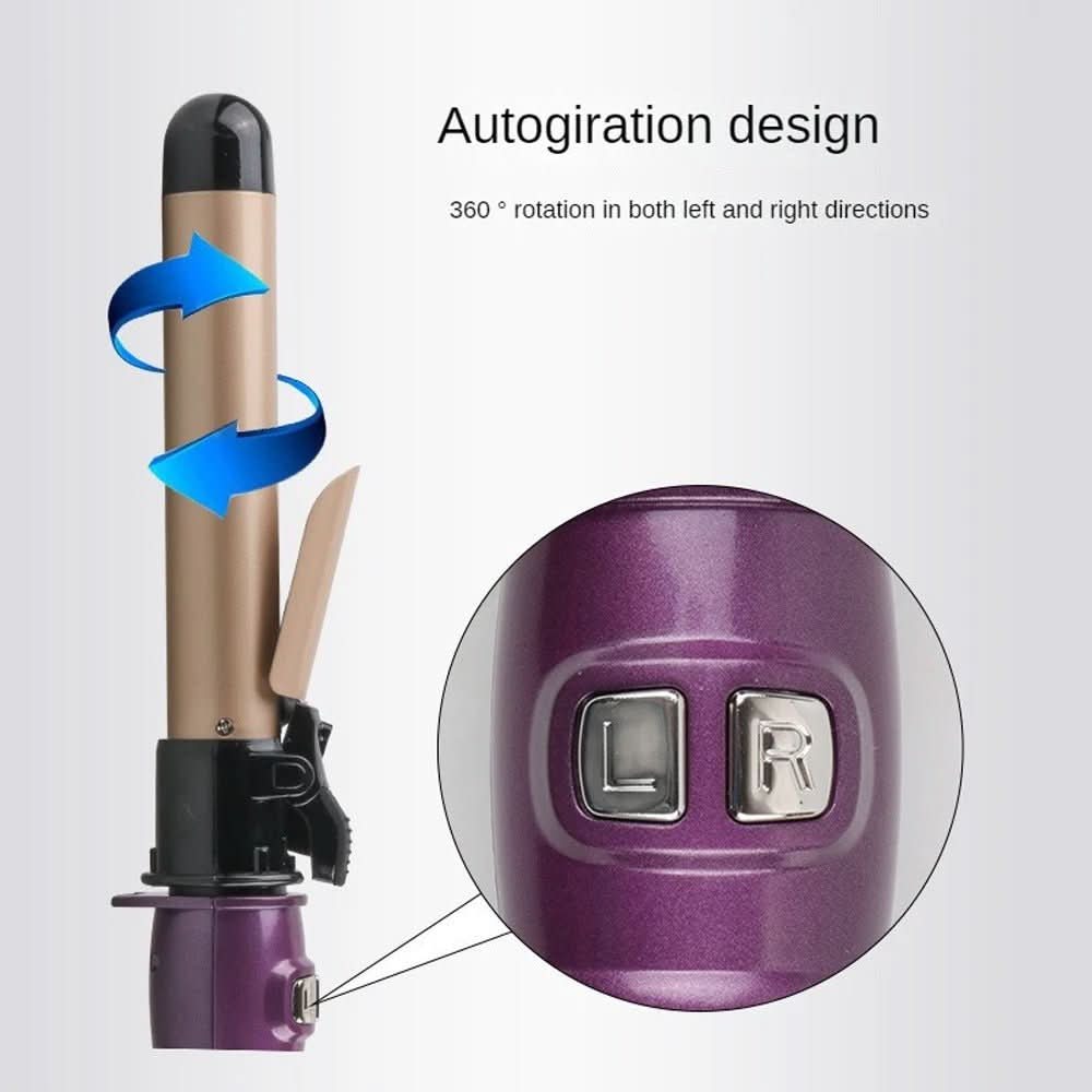 Curling Iron Cordless Rapid Heating Digital Temperature Control