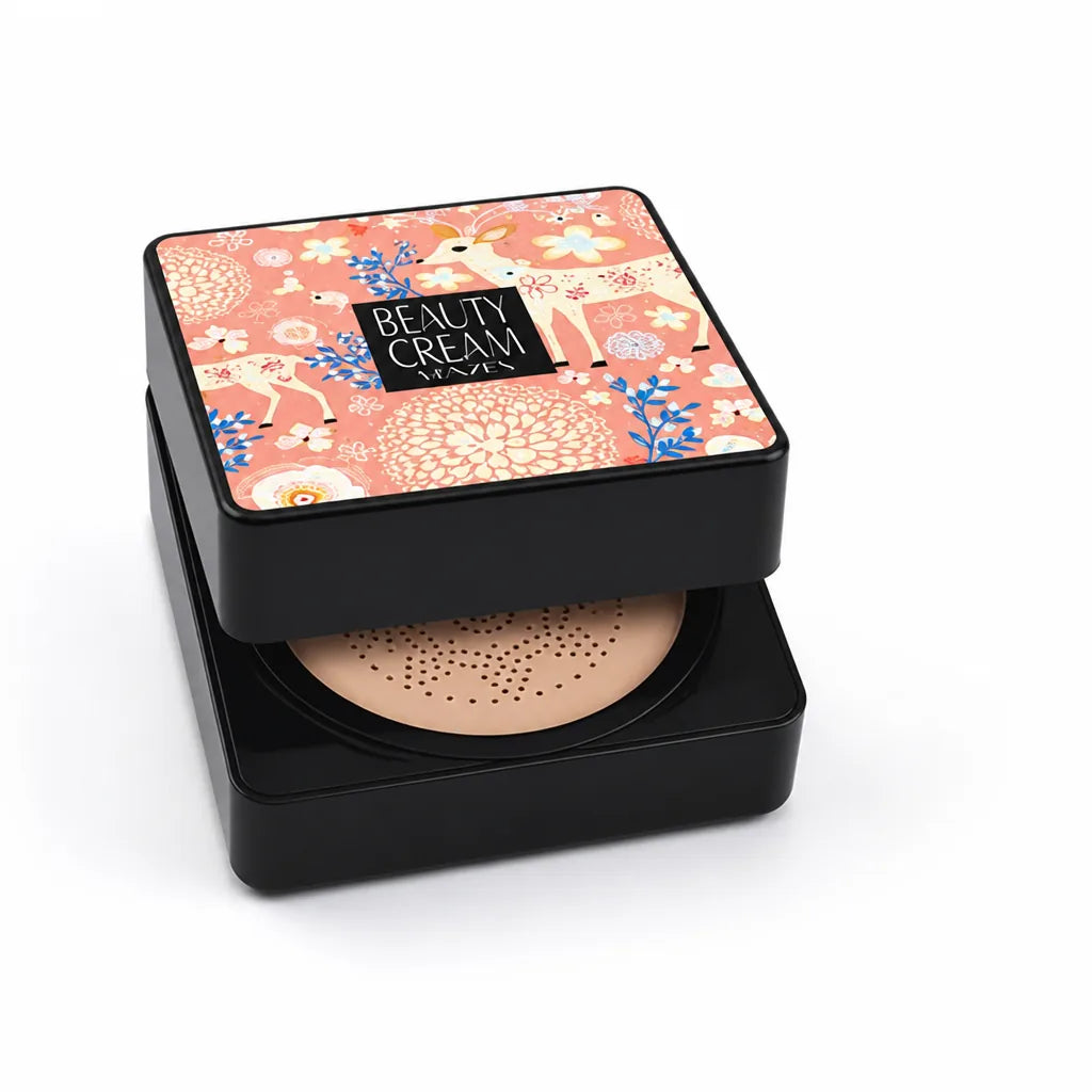 Cushion CC Cream Mushroom Sponge Buildable Coverage SPF 20