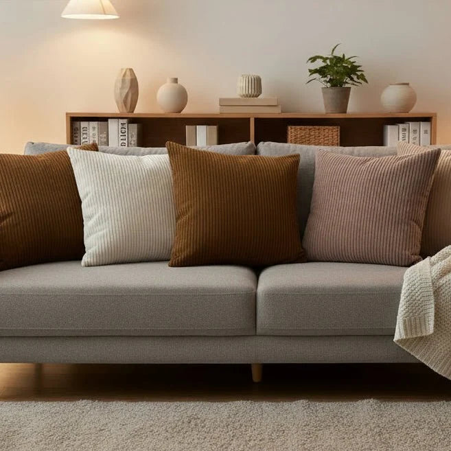 Cushion Cover Soft Cotton Corduroy