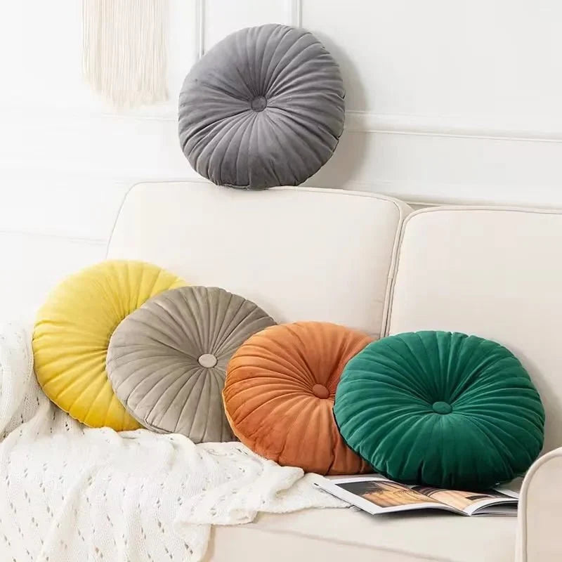 Cushion Fluffy Polyester-Cotton Machine Washable