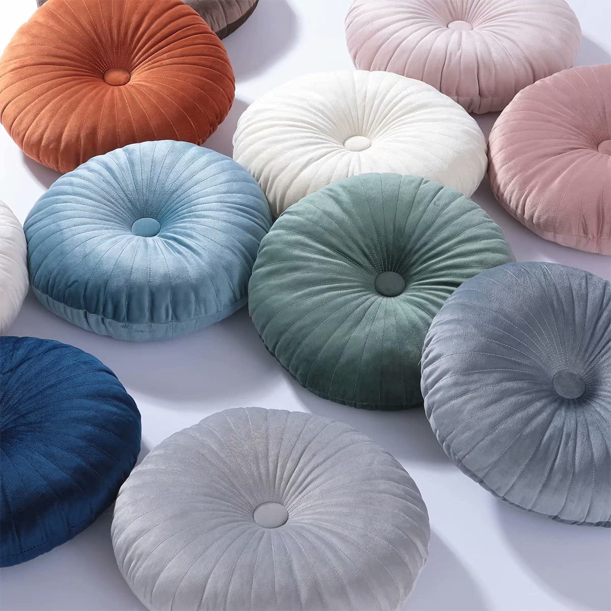 Cushion Fluffy Polyester-Cotton Machine Washable